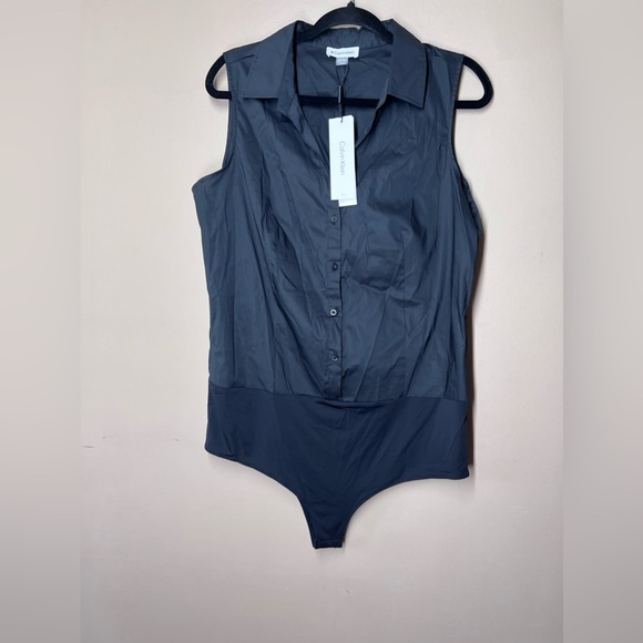 Calvin Klein collared bodysuit XL - Picture 3 of 6